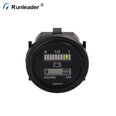 Runleader 12V Battery Indicator Lead Acid Storage Battery For Golf Carts Club Car Mobility Scooter